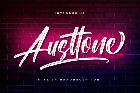 Austtone Script Font for Elegant Social Campaigns