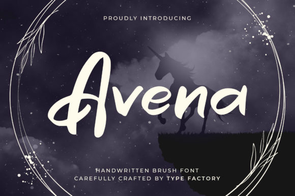Avena: A Script Handwritten Font for Elegant Editorial Moments