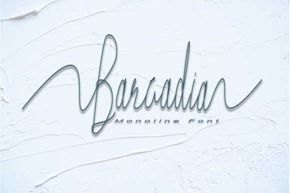 Barcadia Script Font for Personal Branding & Creative Projects