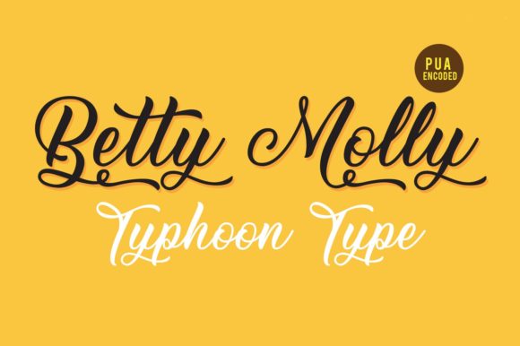 Betty Molly Script Font for Luxurious Yet Relatable Branding