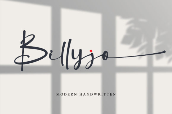 Billyjo: A Vintage Script Font for Elegant Branding