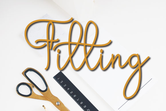 Fitting Script Font for Handmade Wedding & Love Design