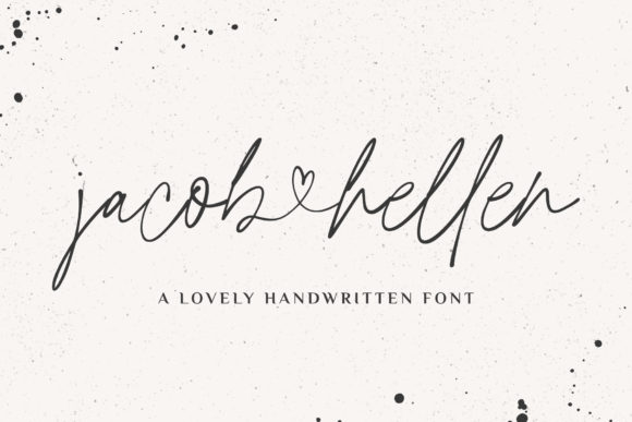 Jacob Hellen Script Font for Charming Campaign Design