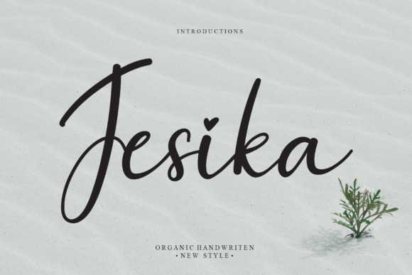 Jesika Script Font for Elegant Campaign Design