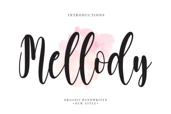 Mellody: A Graceful Script Font for Elegant Branding