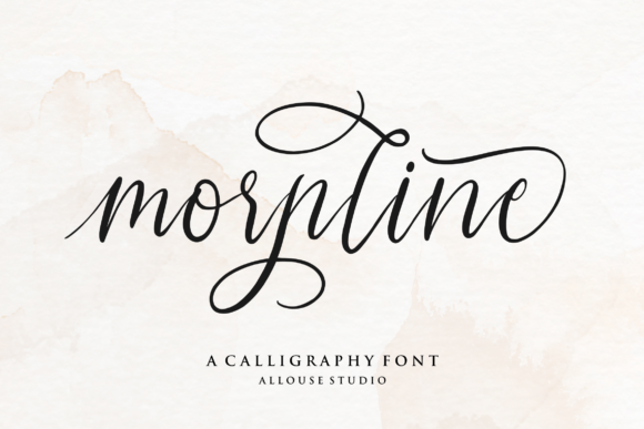 Mo rpline: A Magical Script Font for Elegant Branding