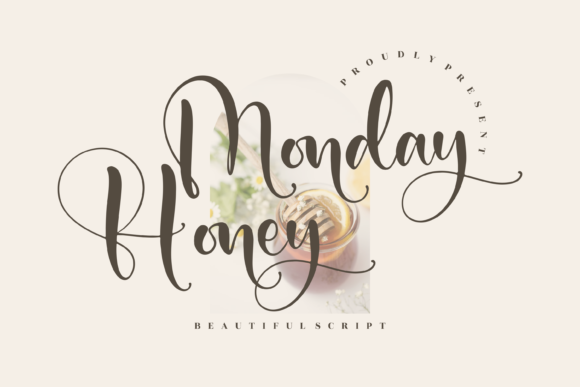Monday Honey Script Font for Handmade Creators