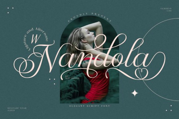 Nandola: A Refined Script Font for Editorial Design