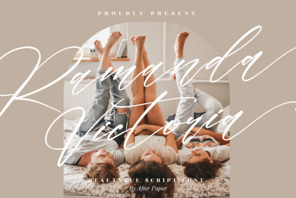 Ramanda Victoria: A Chic Script Font for Scroll-Stopping Brand Content