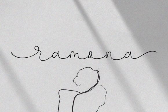 Ramona Signature: A Graceful Script Font for Thoughtful Design