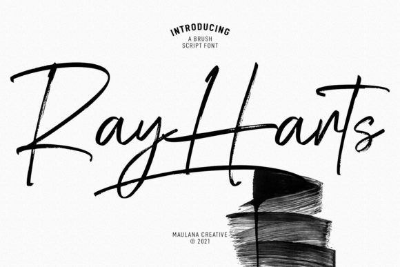 Ray Harts: A Thin-Lettered Script Font for Editorial Elegance