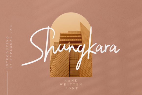 Shungkara: An Elegant Script Font for Thoughtful Design