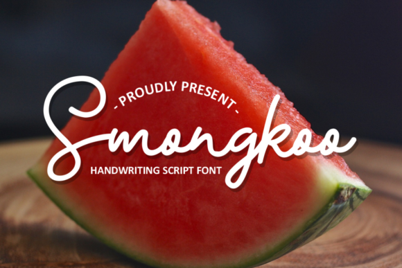 Smongkoo: A Thin Lettered Script Font for Editorial Elegance