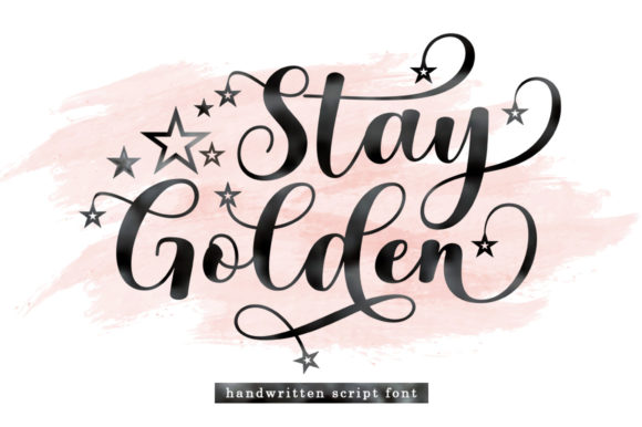 Stay Golden Script Font for Professional Branding