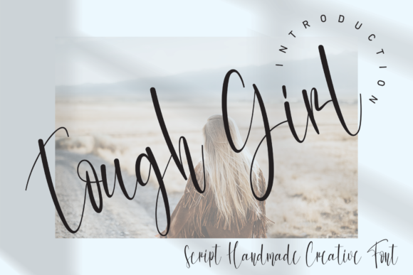 Tough Girl Script Handwritten Font for Small Business Branding