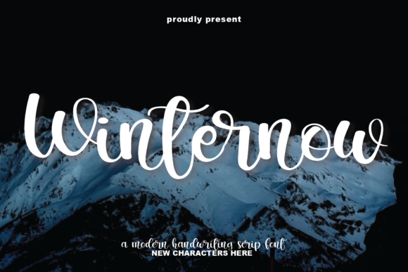 Winternow: An Elegant Script Font for Real Business Branding